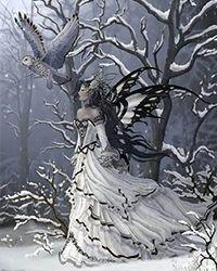 画雪花